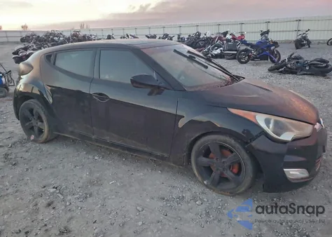 2014 Hyundai Veloster из США, поврежденный, VIN KMHTC6AD3EU195533